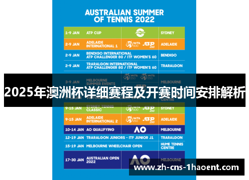 2025年澳洲杯详细赛程及开赛时间安排解析 2025年澳洲杯详细赛程及开赛时间安排解析